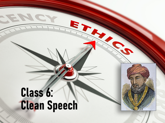 Maimonides on Ethics - Class 6